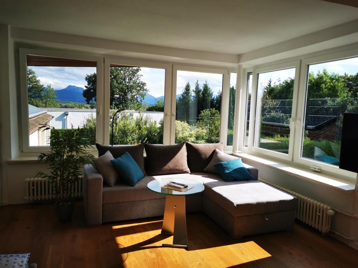Ferienwohnung Kaiserblick Stephanskirchen Bagian luar foto